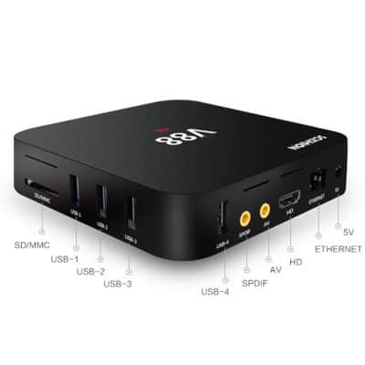 Alternative view of Zimtown Android 6.0 TV Box Rockchip RK3229 Quad Core