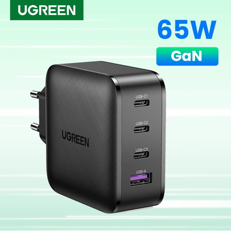 UGREEN CHARGEUR USB-C/A 65W