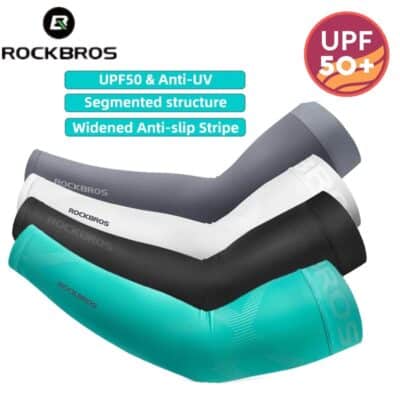 ROCKBROS Arm Sleeve Breathable Quick Dry UV Protection Cycling Sport Sleeve