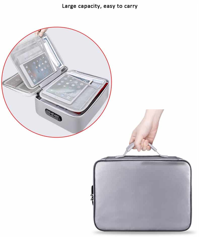 Document Storage Bag Organizer Desk Stationery Women Travel Files Card Folder Holder Tool Case Handbag Home Office Accessories