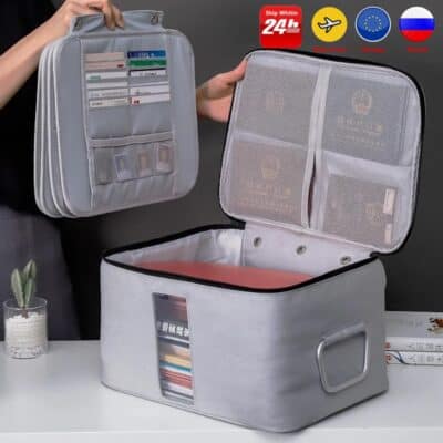 Alternative view of Versatile Document Storage Bag Organizer
