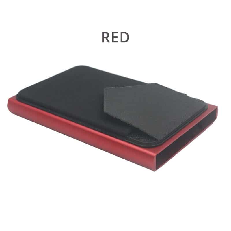 Aluminum Card Holder RFID Credit Card Holder Automatic Pop-up Bank Card Box Smart Quick Release Women Wallet Mini car Package