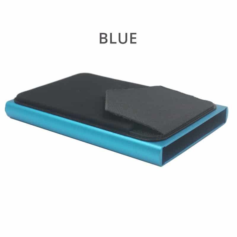 Aluminum Card Holder RFID Credit Card Holder Automatic Pop-up Bank Card Box Smart Quick Release Women Wallet Mini car Package