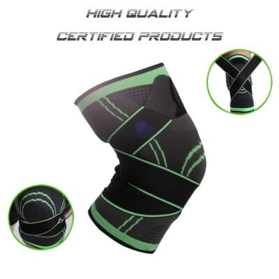Alternative view of 1 Piece Of Sports Compression Knee Brace