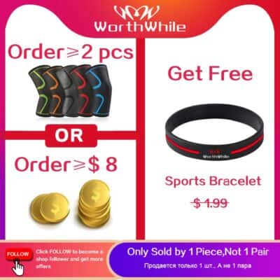 Alternative view of WorthWhile 1 PC Elastic Knee Pads