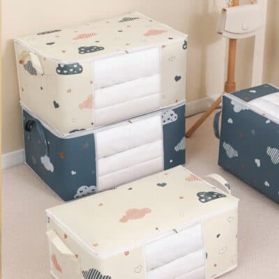Alternative view of Quilt Clothes Storage Bag Big Capacity Duvet Blanket Sorting Bags