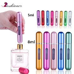 Portable Refillable Mini Perfume Spray Bottle in Various Sizes