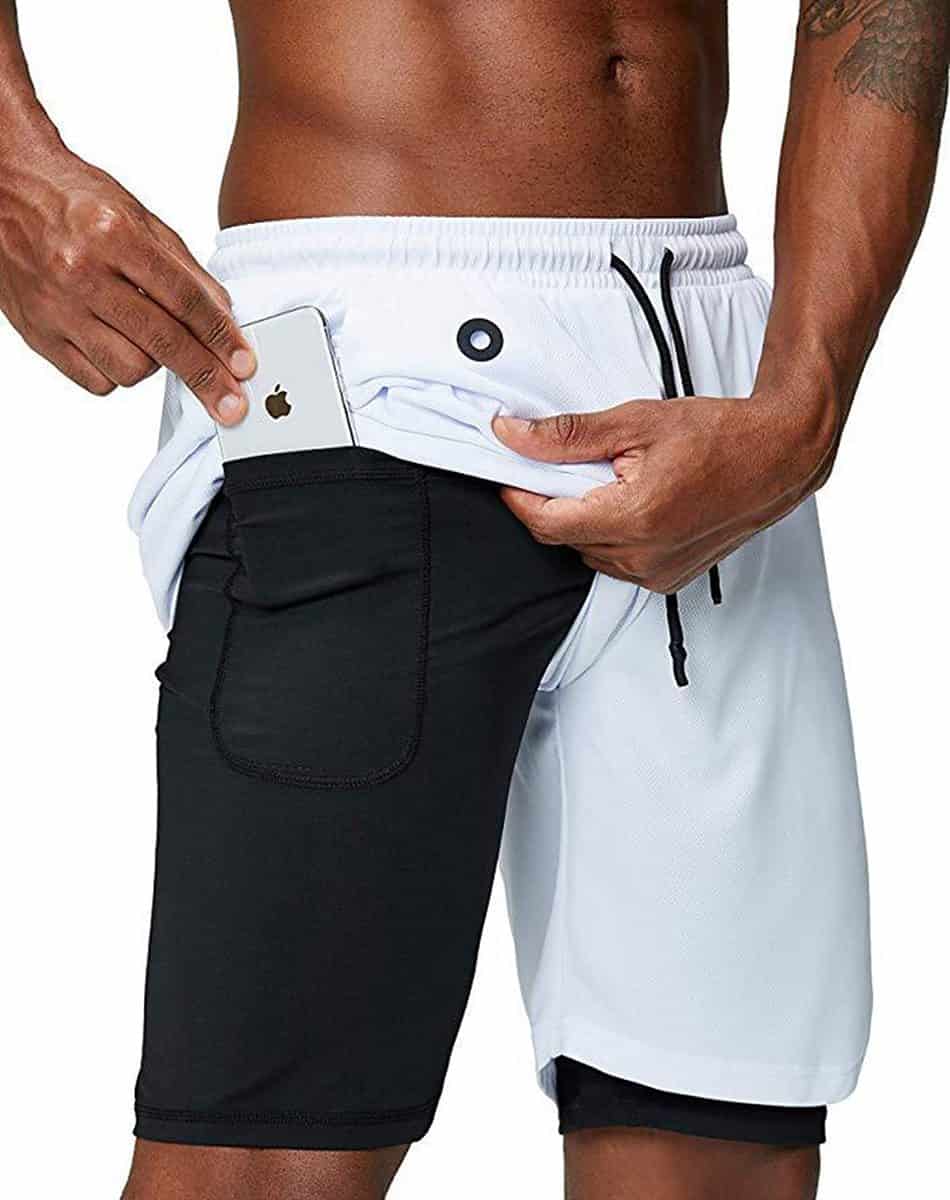 Men's Running Shorts with Secret Pocket