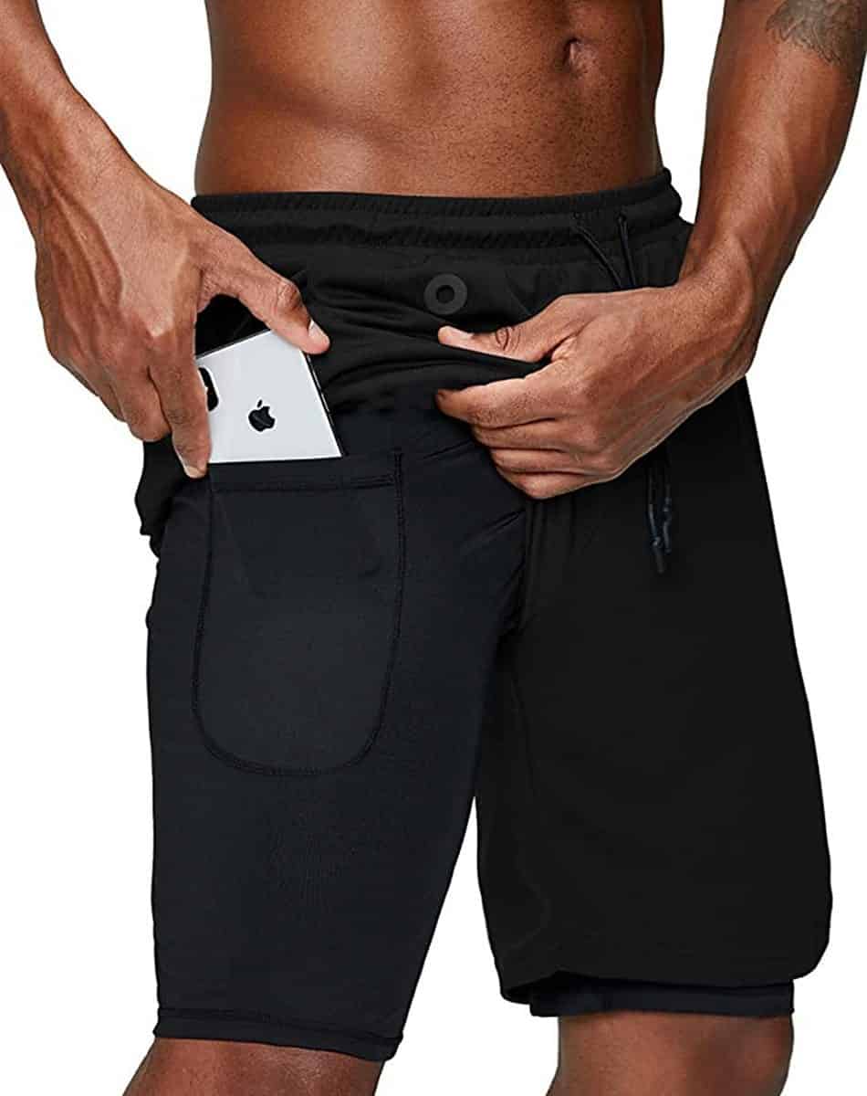 Men's Running Shorts with Secret Pocket