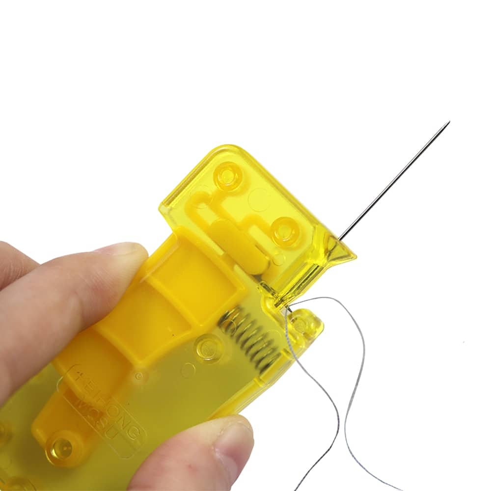 3Pcs Automatic Needle Threader Plastic Wire Stitch Insert
