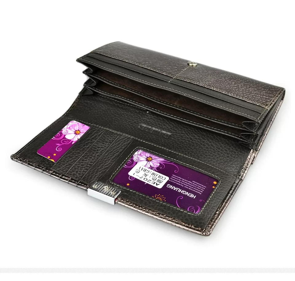 Women's Lacquered Leather Wallet