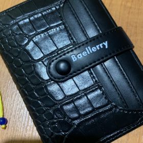 Baellerry Women Short Wallets Stone Stripe Top Quality Card Holder Classic Female Purse Zipper Wallet For Girl photo review