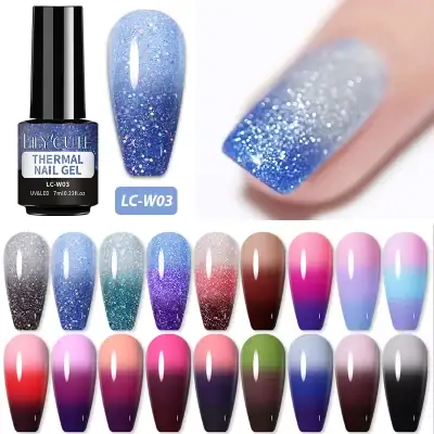 LILYCUTE Thermal Color Shift Nail Gel 7ml