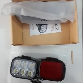 Bicycle Safety Warning Headlight & Taillight photo review