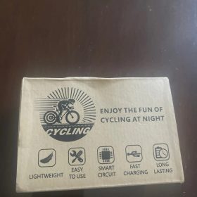 Bicycle Safety Warning Headlight & Taillight photo review