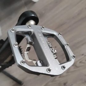 BUCKLOS Pedals Contact MTB Bike Cleat Pedal photo review