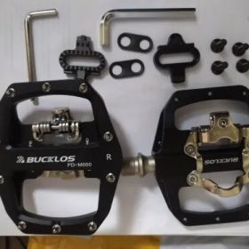 BUCKLOS Pedals Contact MTB Bike Cleat Pedal photo review