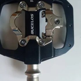 BUCKLOS Pedals Contact MTB Bike Cleat Pedal photo review