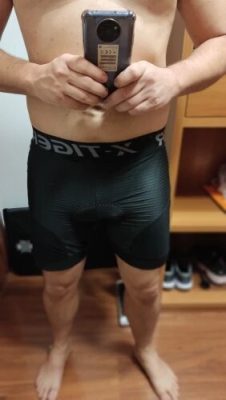 Men's Gel-Padded Cycling Shorts photo review