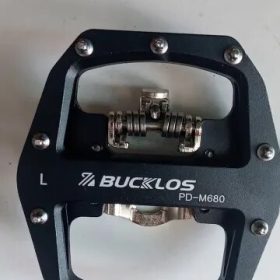 BUCKLOS Pedals Contact MTB Bike Cleat Pedal photo review