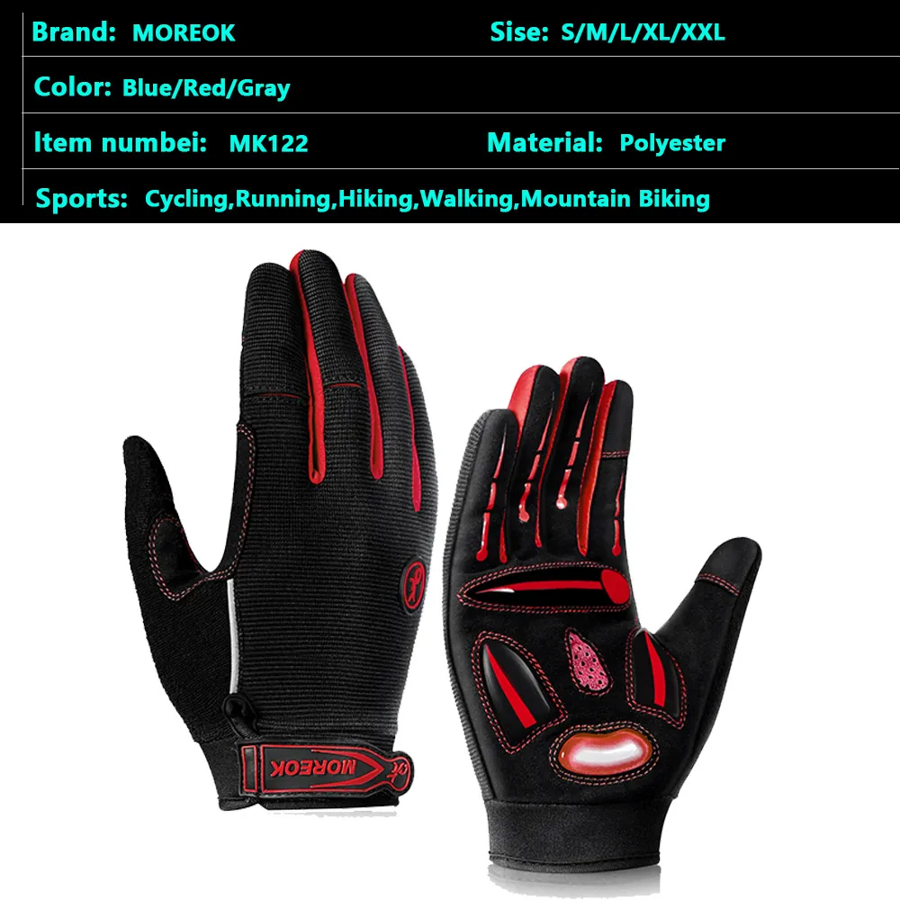 MOREOK -10℃ Winter Gloves - Thermal Touchscreen Cycling Gloves