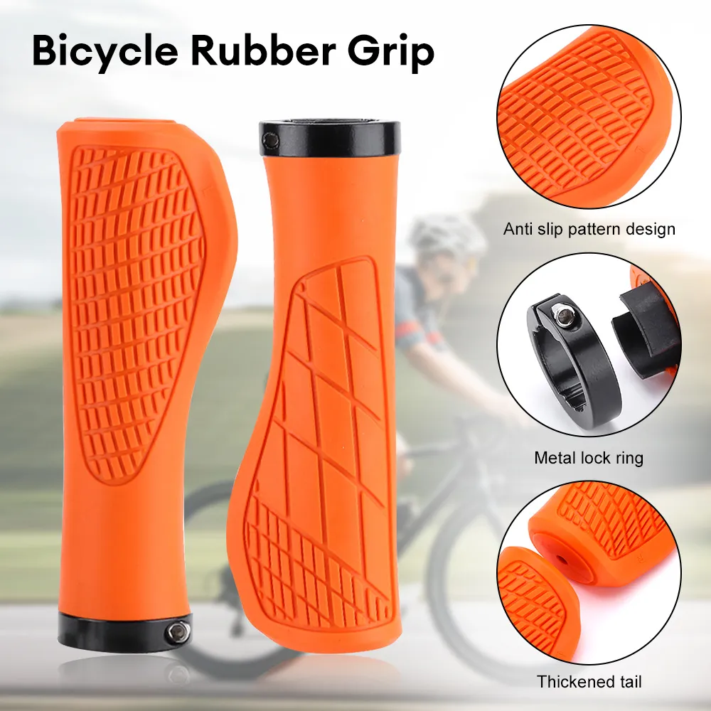 Anti-Skid Mountain Bike Handlebar Grips - Secure Grip