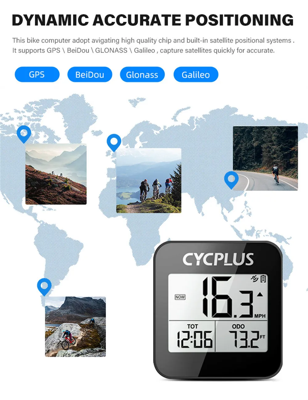 CYCPLUS GPS Bike Computer - Your Ultimate Cycling Companion