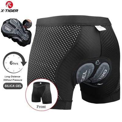 Men's Gel-Padded Cycling Shorts