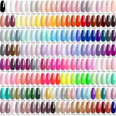 Alternative view of LILYCUTE 129 Colors 7ML Nail Gel Polish Nail Supplies Vernis Semi Permanent Nail Art Manicure Soak Off LED UV Gel Nail Varnishes