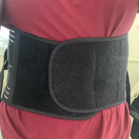 AOLIKES Lower Back Brace with 6 Stays photo review