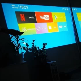 Transpeed 4K Android Projector Dual Wifi6 200 ANSI photo review