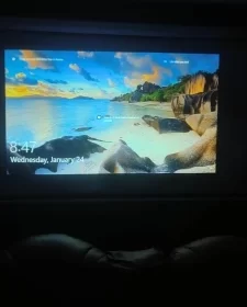 Transpeed 4K Android Projector Dual Wifi6 200 ANSI photo review