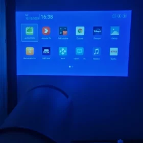 Transpeed 4K Android Projector Dual Wifi6 200 ANSI photo review