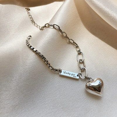Alternative view of Chic Handmade Love Heart Anklet Bracelet