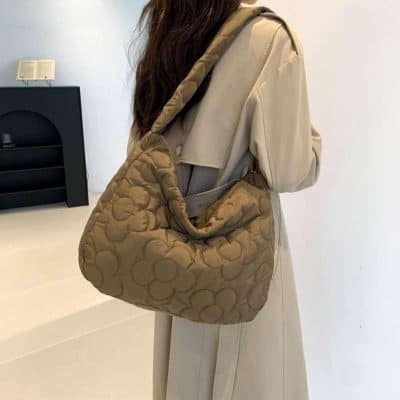 Alternative view of 2023 Floral Puffer Tote