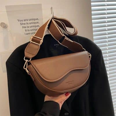 Alternative view of 2023 Retro Chic Half Moon Crossbody Bag for Women