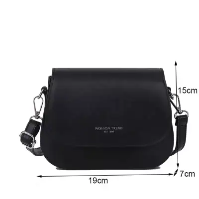 Alternative view of Elegant Saddle Crossbody Bag