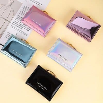 Alternative view of Chic Short Ladies' Wallet in PU Leather