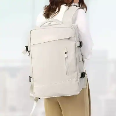 Alternative view of Expandable 40L Travel & Hiking Backpack with USB & Waterproof Features