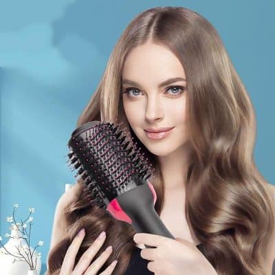 Alternative view of One-Step Ionic Hair Dryer Brush: Styler, Volumizer, Straightener & Curler in One
