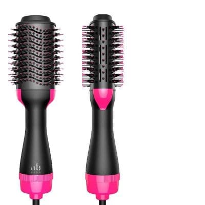 One-Step Ionic Hair Dryer Brush: Styler, Volumizer, Straightener & Curler in One