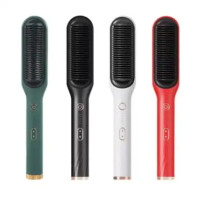 Quick-Heat Multifunctional Hair Straightening Brush