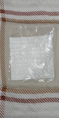 100PCS 8mmx2mm Transparent Silicone Granules Anti-Slip Door Cushion Mat photo review