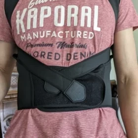 Adjustable Back Posture Corrector for Pain Relief and Improved Posture - Unisex photo review