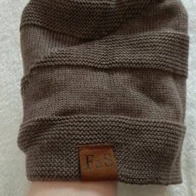 Unisex Slouchy Beanie with Fur Lining - Warm Winter Knit Cap photo review