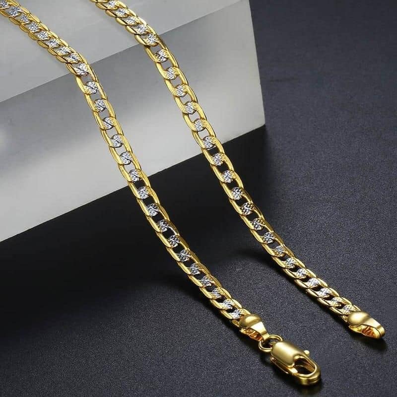 Trendy Unisex 4mm Cuban Link Chain Necklace - Image 5