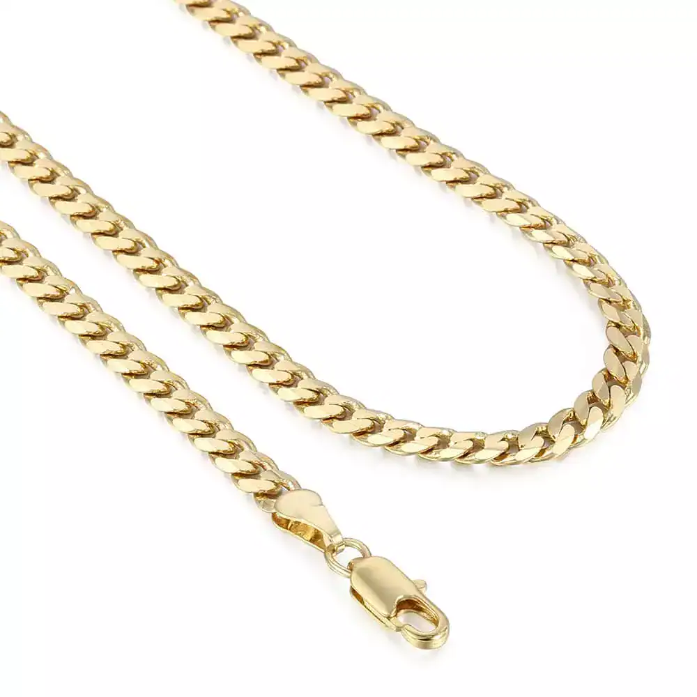 Gold Cuban Link Chain Necklace for Men - Image 5