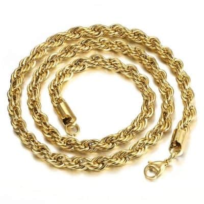 Alternative view of New Fashion Twisted Rope Link Chain