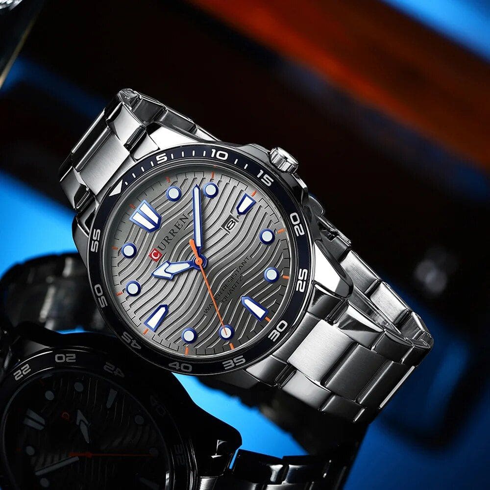 Elegant Stainless Steel Quartz Watch - Image 4