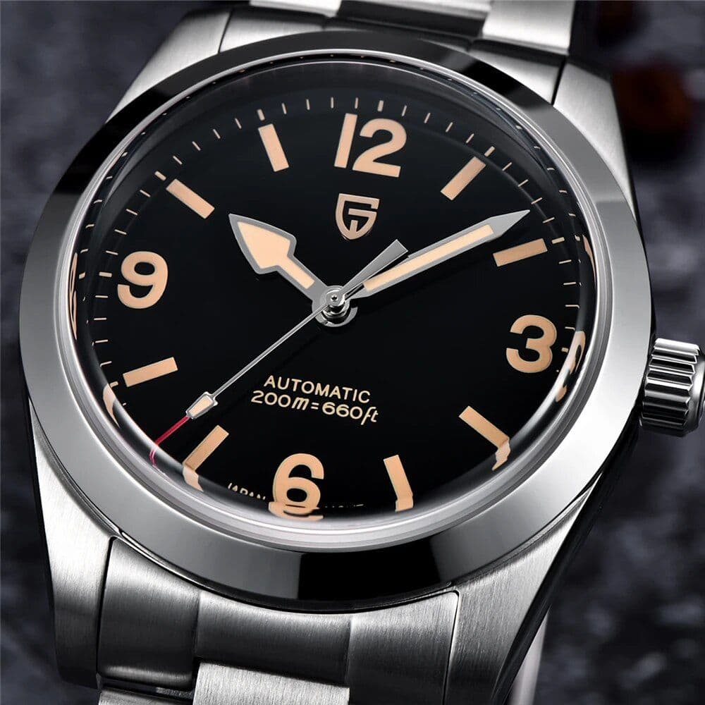 36mm Classic Vintage Automatic Mechanical Watch - Image 4